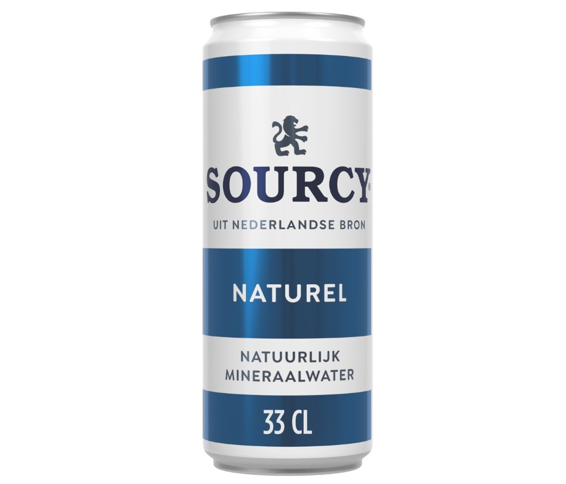Sourcy Blauw Koolzuurvrij Blik 24x33cl
